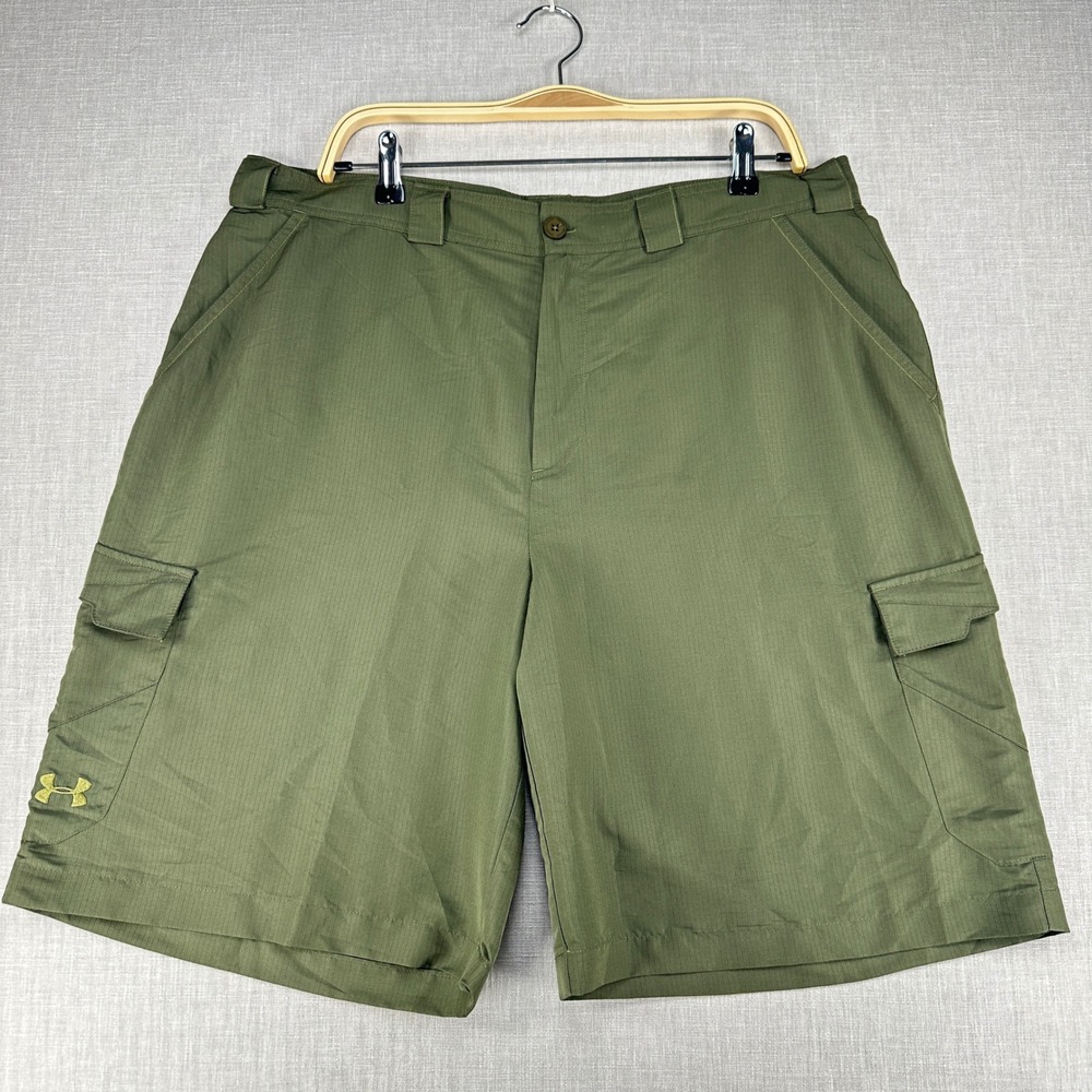Under Armour Olive Green Men's Cargo Shorts